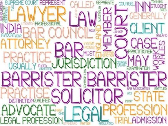 Barrister Wordcloud Background: A Versatile Design Asset for Real-World Projects