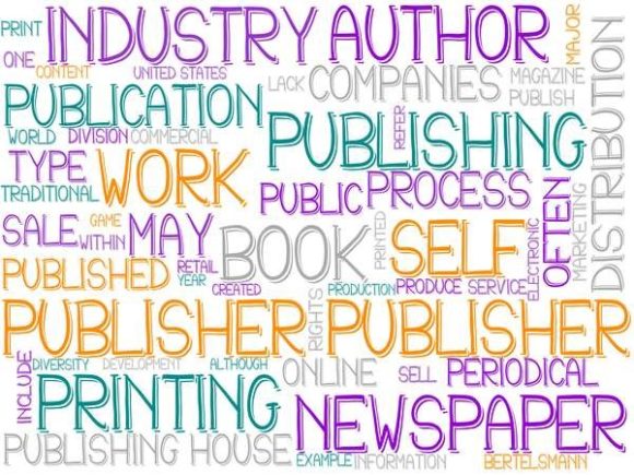 Publisher Wordcloud Tie Dye